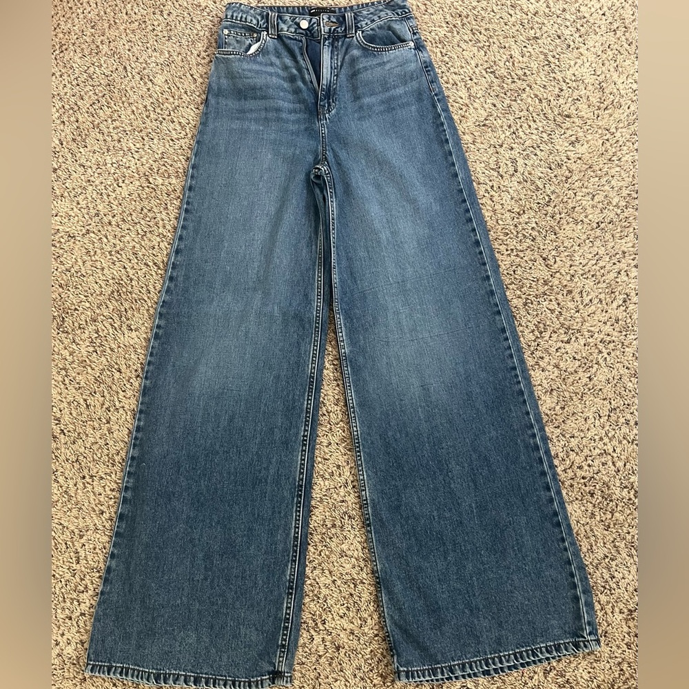 ASOS Design Tall Soft Wide Leg Jeans